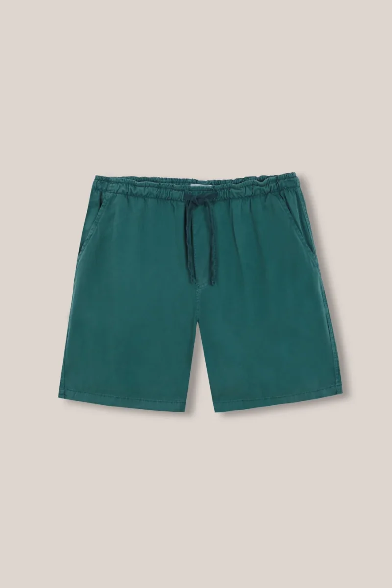 Bermudas de Popelín - Verde Botella - Imagen 2