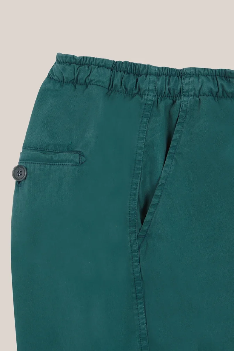 Bermudas de Popelín - Verde Botella - Imagen 3