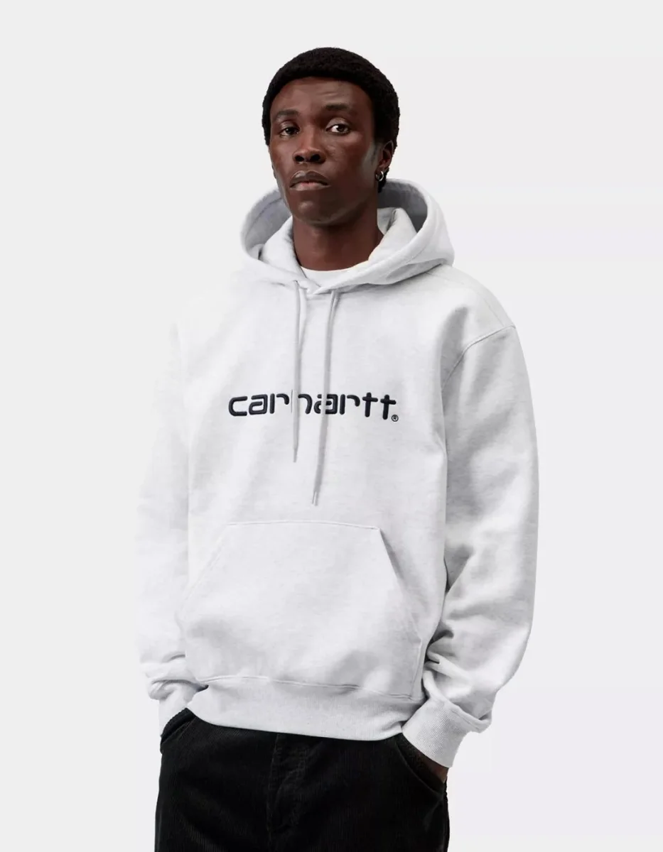 Sud. Cap. CARHARTT SWEAT - Ash Heather / Graphite - Imagen 2