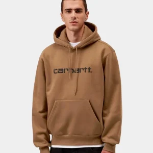 Sud. Cap. CARHARTT WIP SWEAT - WIP H Brown / Black