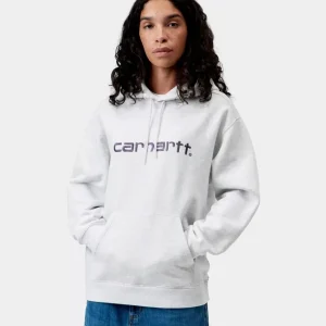 Sud. W' HOODED CARHARTT WIP - Ash Heather / Cozy Purpl