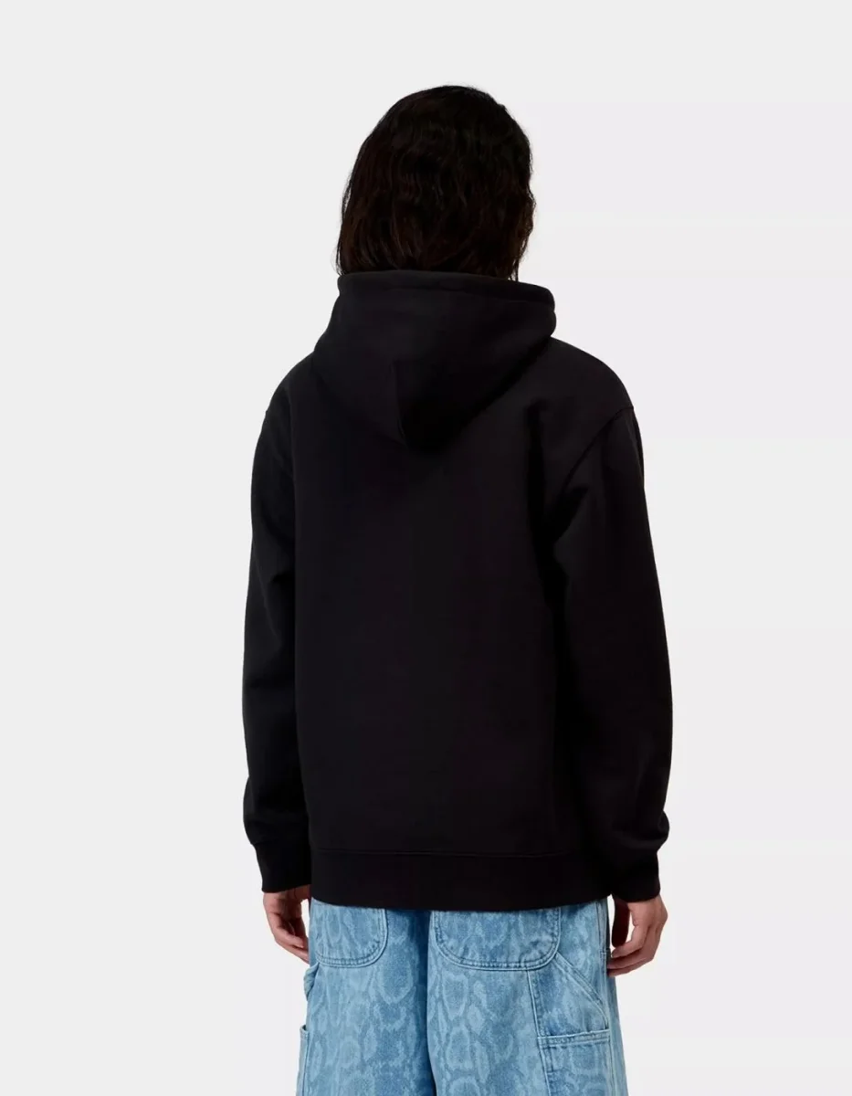 Sud. W' HOODED CARHARTT WIP - Black / Hortensia - Imagen 3
