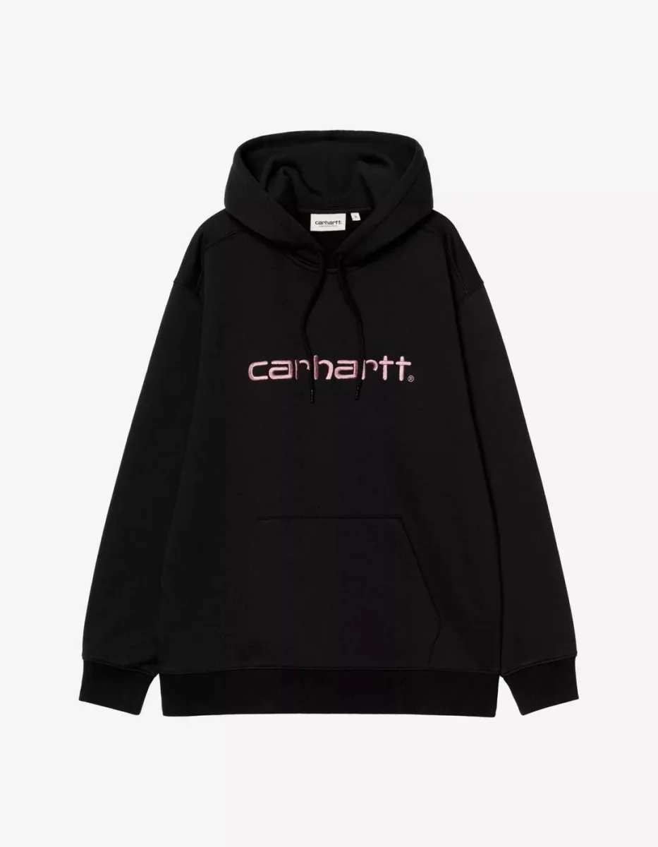Sud. W' HOODED CARHARTT WIP - Black / Hortensia - Imagen 5