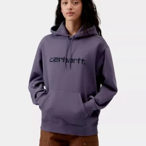 Sud. W' HOODED CARHARTT WIP - Shady Purple / Dark Navy