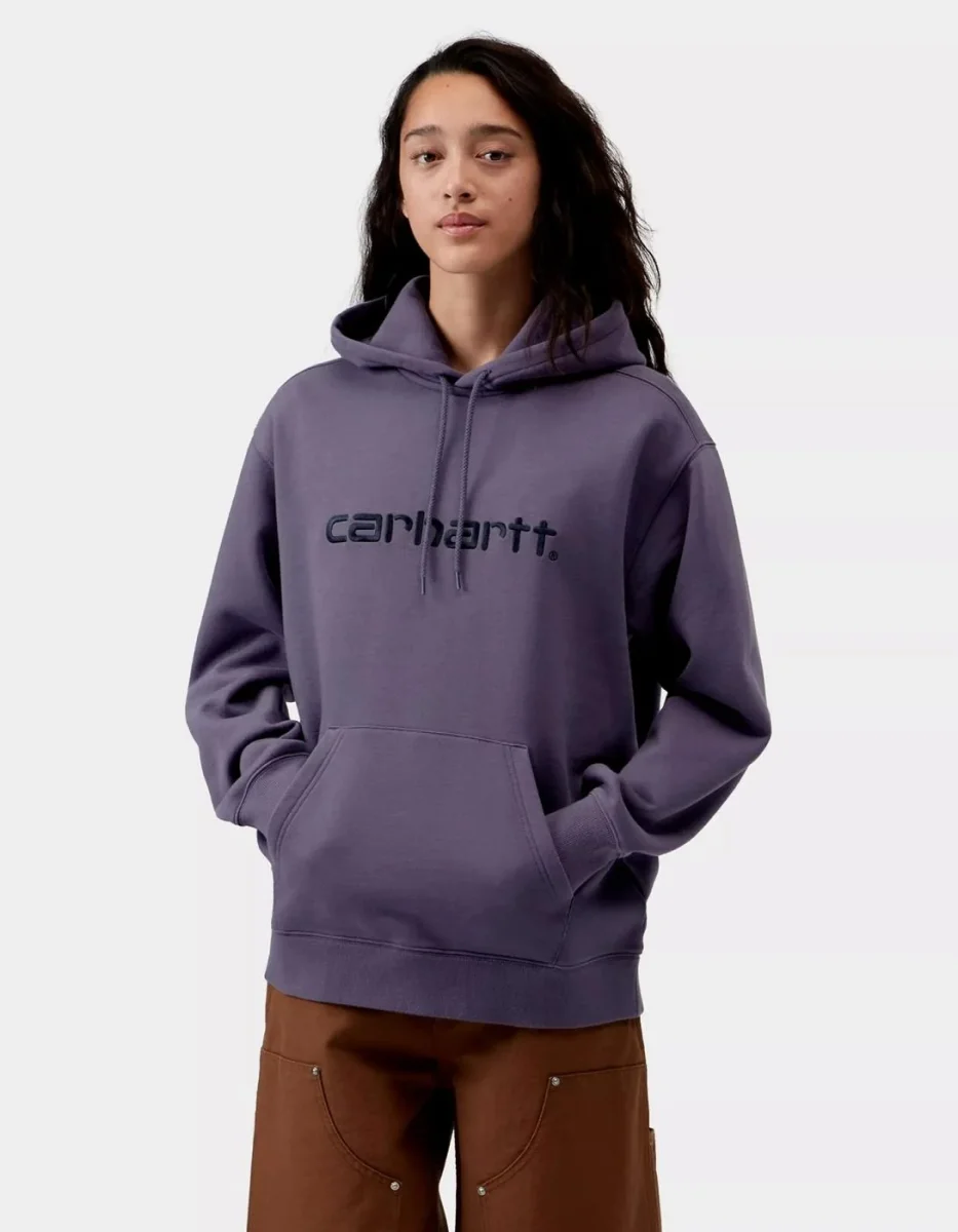 Sud. W' HOODED CARHARTT WIP - Shady Purple / Dark Navy - Imagen 2
