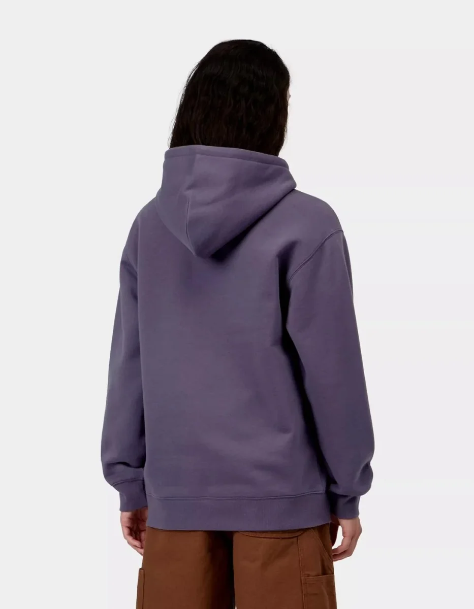 Sud. W' HOODED CARHARTT WIP - Shady Purple / Dark Navy - Imagen 3