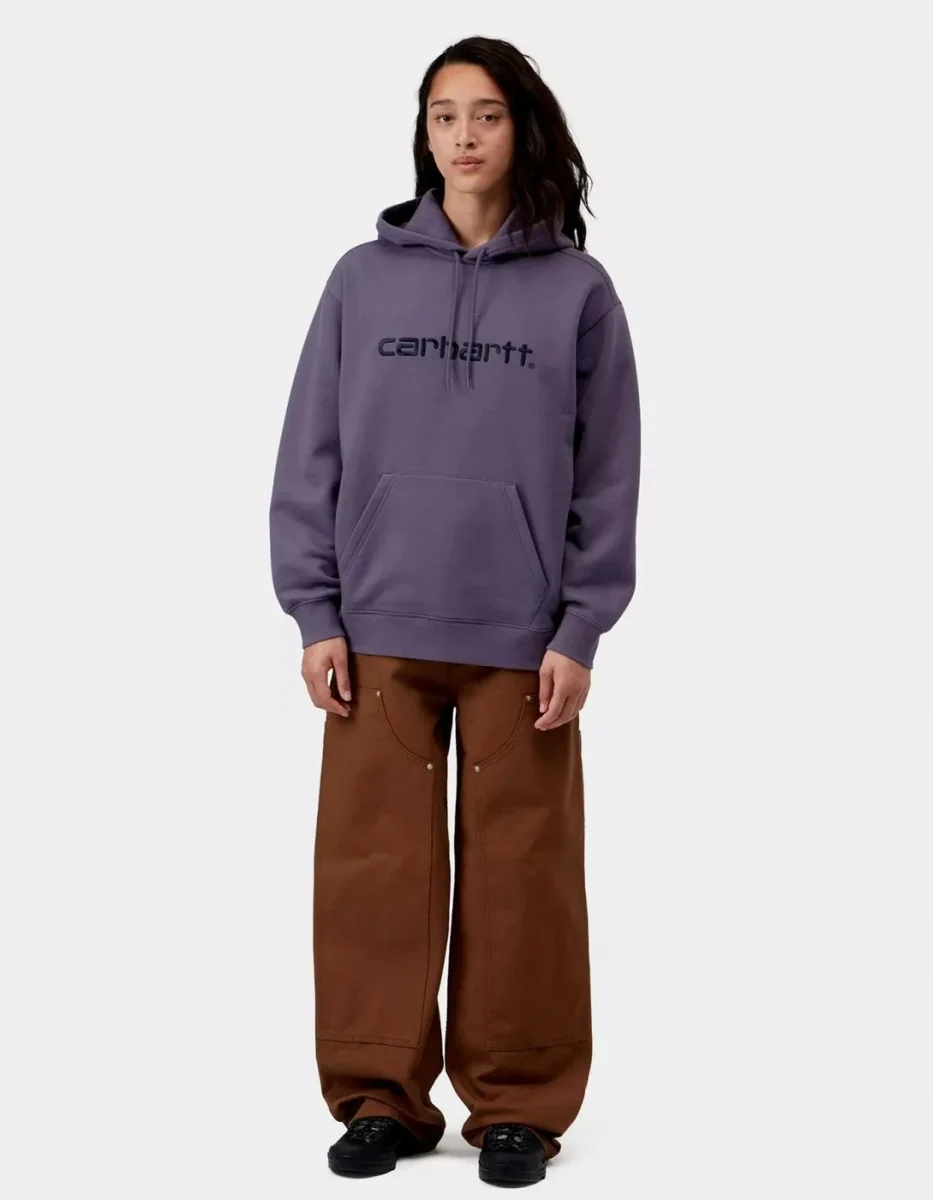 Sud. W' HOODED CARHARTT WIP - Shady Purple / Dark Navy - Imagen 4