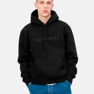 Sudadera Cap. CARHARTT SWEAT - Black / Black