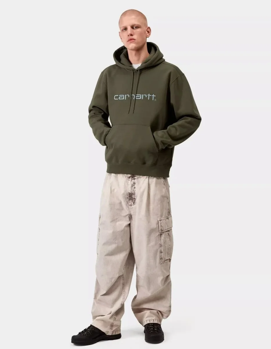 Sudadera Cap. CARHARTT WIP SWEAT - Leaf / Tourmaline - Imagen 4