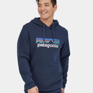 Sudadera Cap. PATAGONIA P-6 LOGO UPRISAL - New Navy