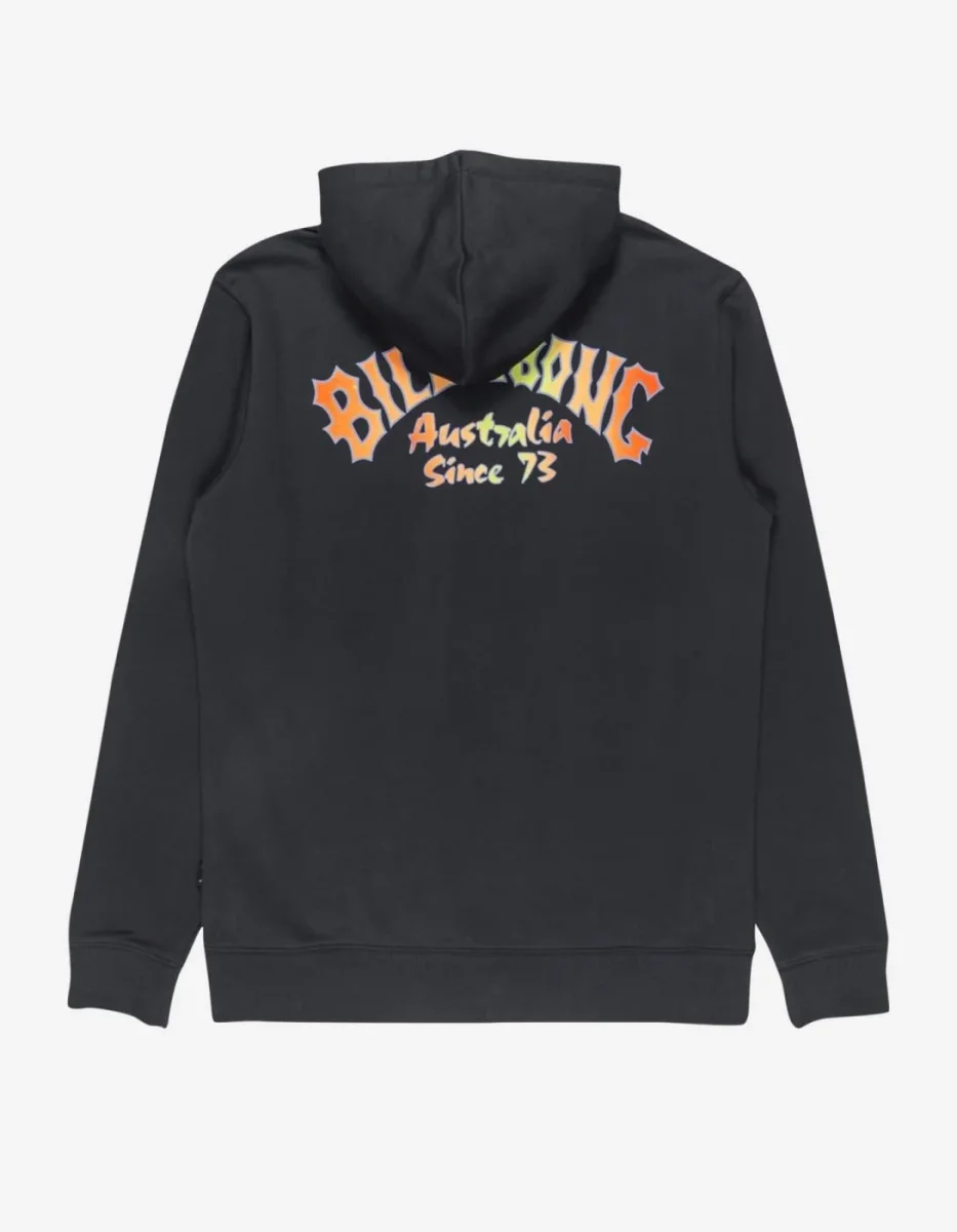 Sudadera Capucha Abierta FOUNDATION - Black - Imagen 5