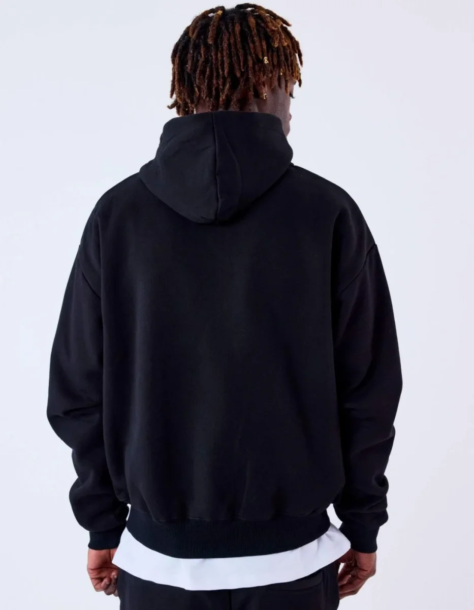 Sudadera Capucha Abierta PXP 2534000 - Negro - Imagen 3