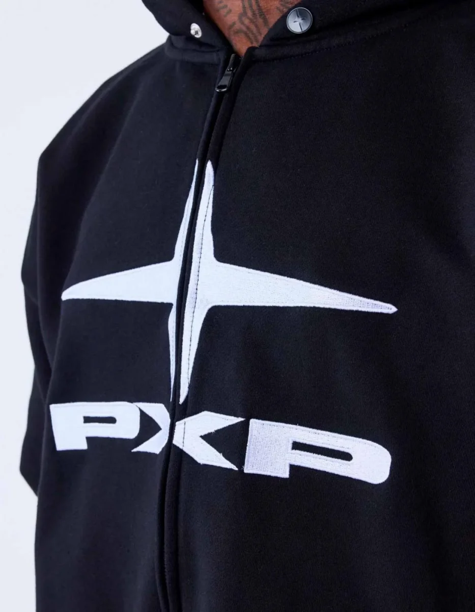 Sudadera Capucha Abierta PXP 2534000 - Negro - Imagen 5