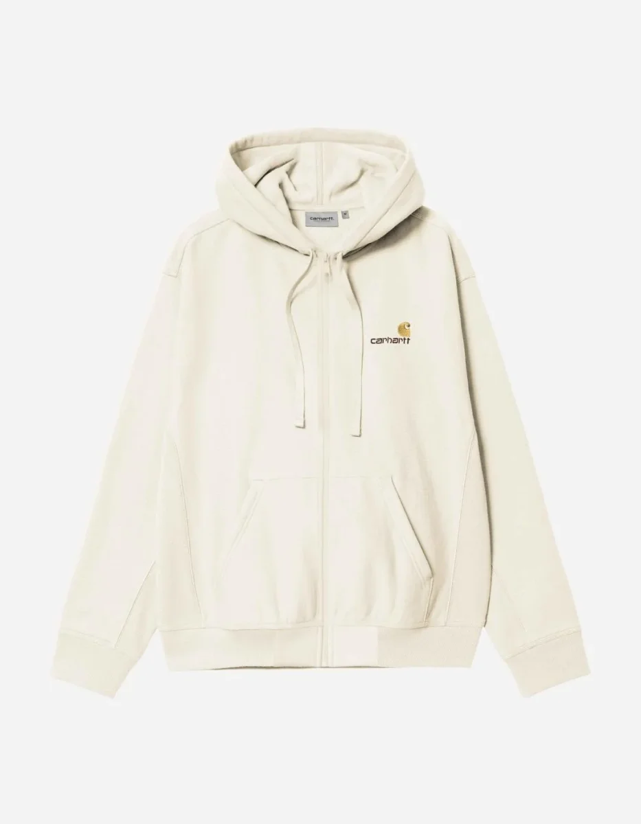 Sudadera Capucha CARHARTT WIP AMERICAN SCRIPT - Natural - Imagen 6
