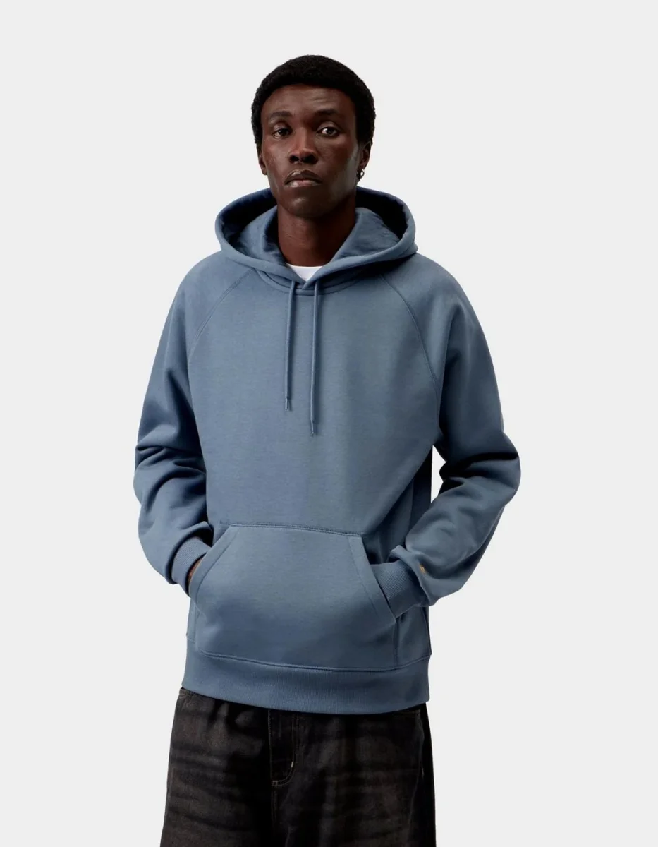 Sudadera Capucha CHASE SWEAT- Icesheet / Gold - Imagen 2