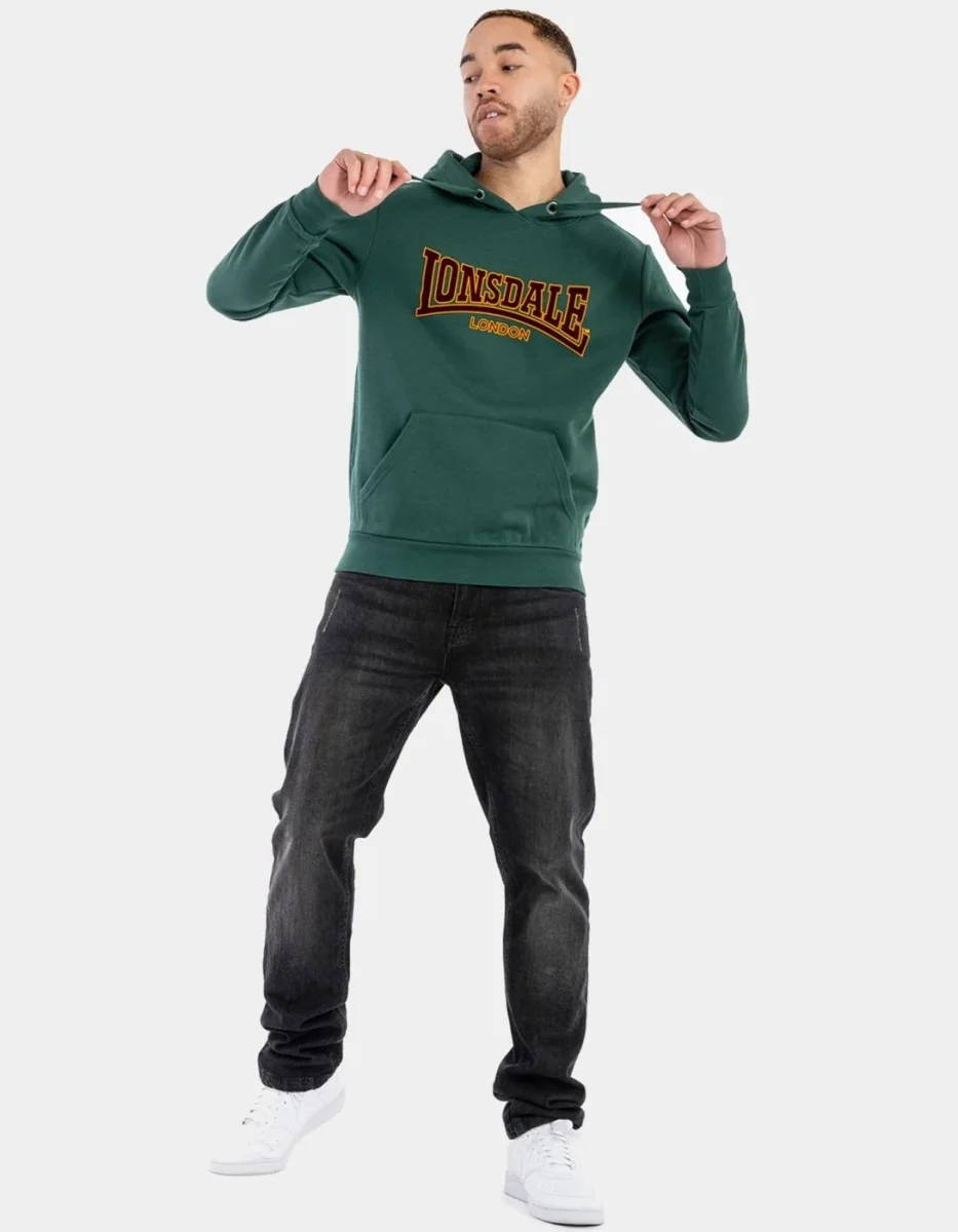 Sudadera Capucha CLASSIC LL002 - Bottle Green - Imagen 4