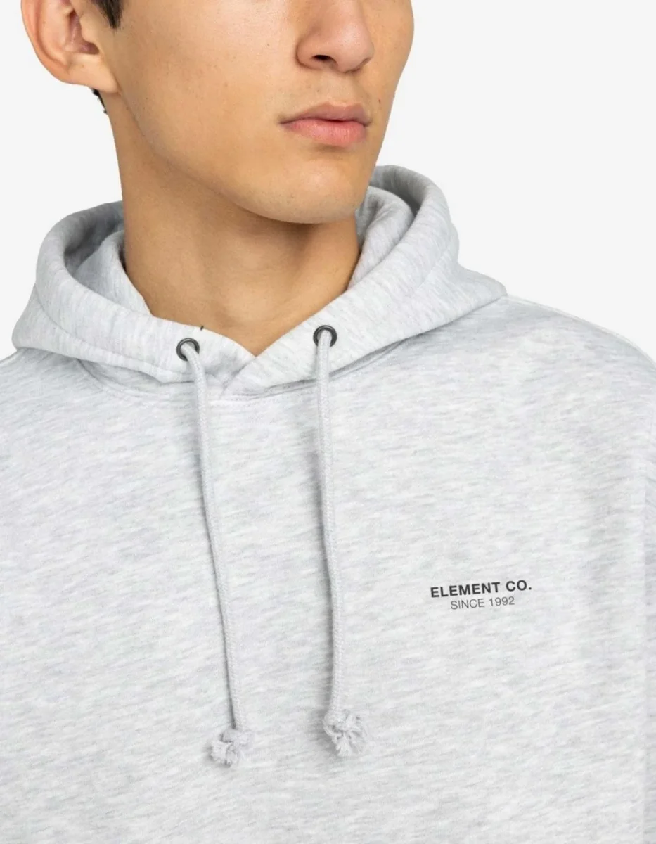 Sudadera Capucha ELEMENT CO - Mid Grey Heather - Imagen 5
