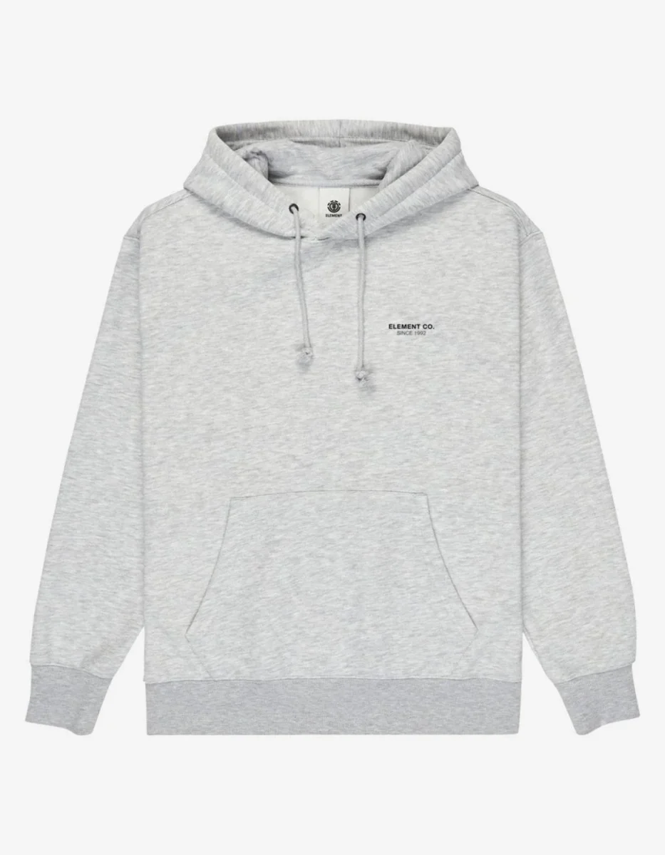 Sudadera Capucha ELEMENT CO - Mid Grey Heather - Imagen 6