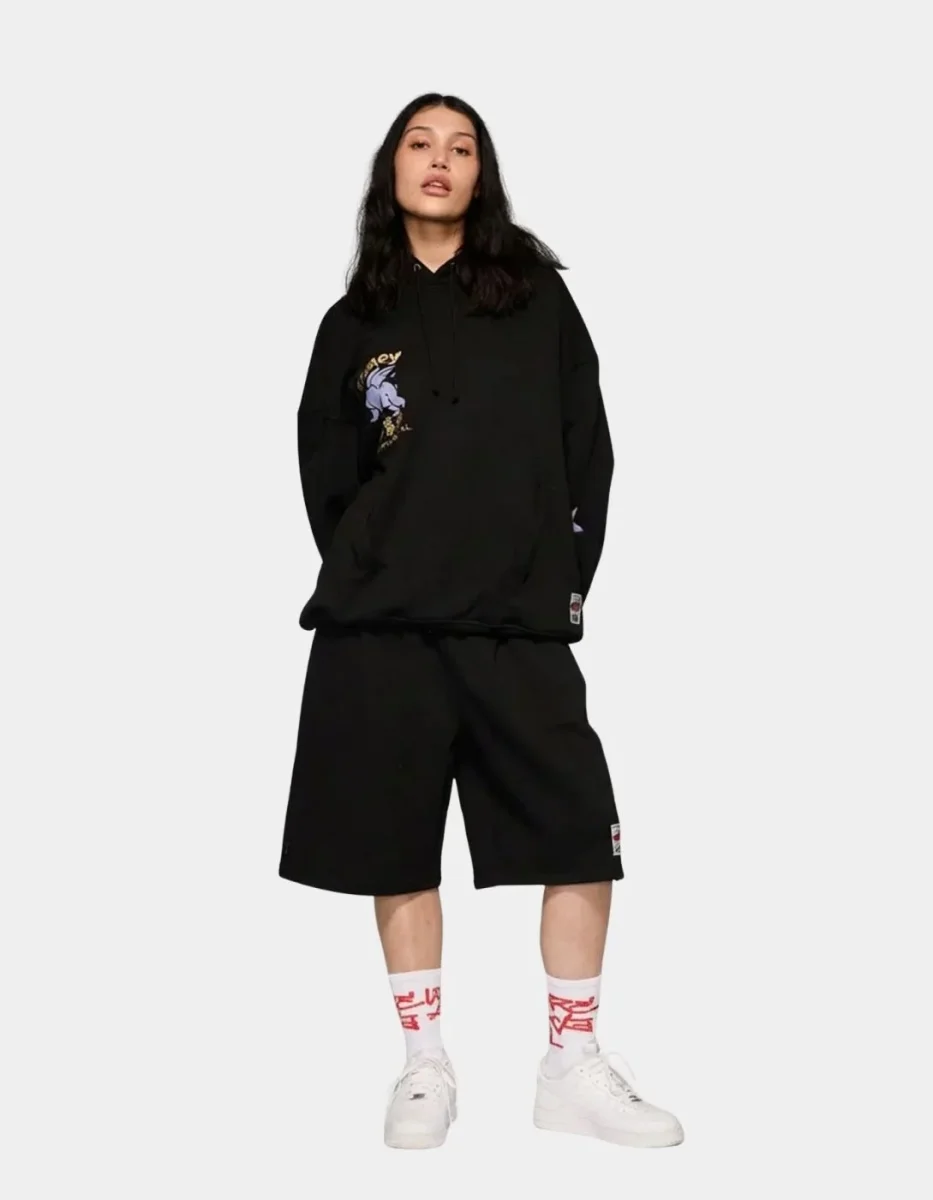 Sudadera Capucha GRIMEY CONCREAT JUNGLE - Black - Imagen 5