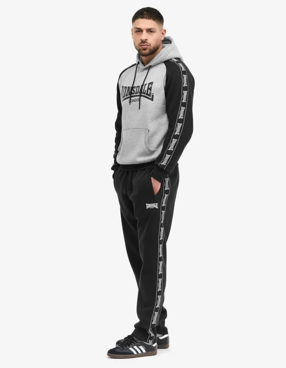 Sudadera Capucha HOLBURN - Marl Grey/Black - Imagen 5