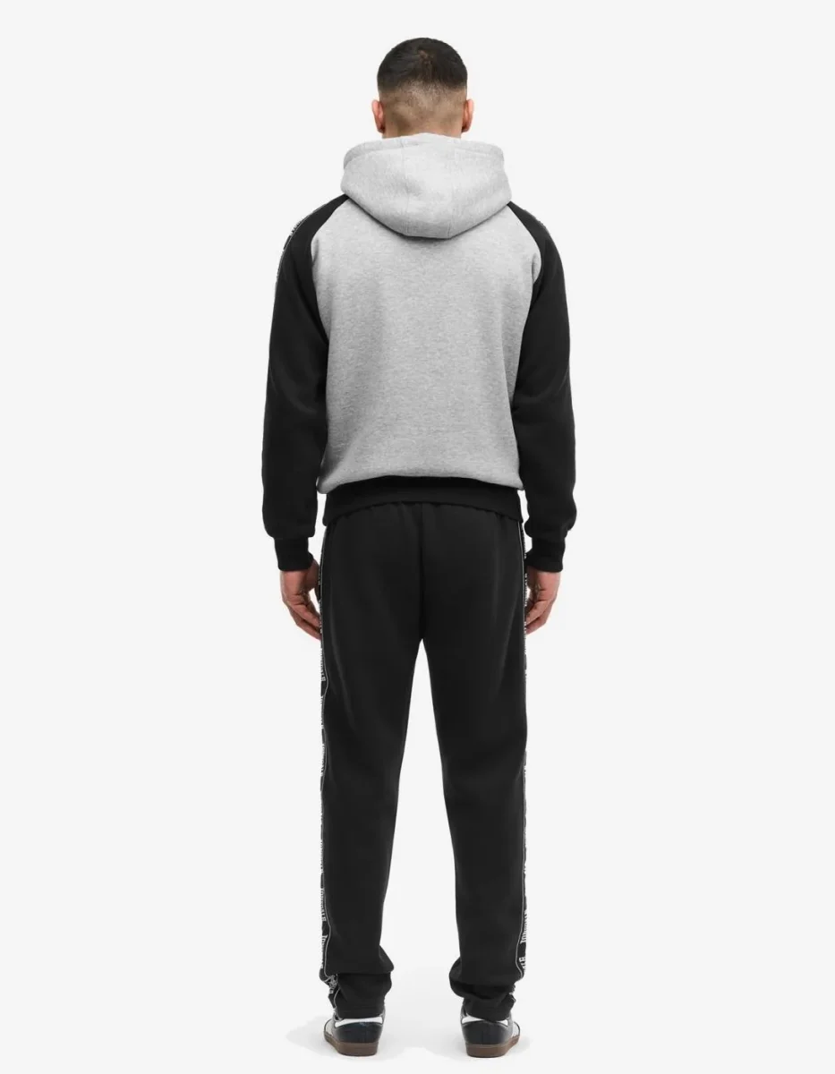Sudadera Capucha HOLBURN - Marl Grey/Black - Imagen 7