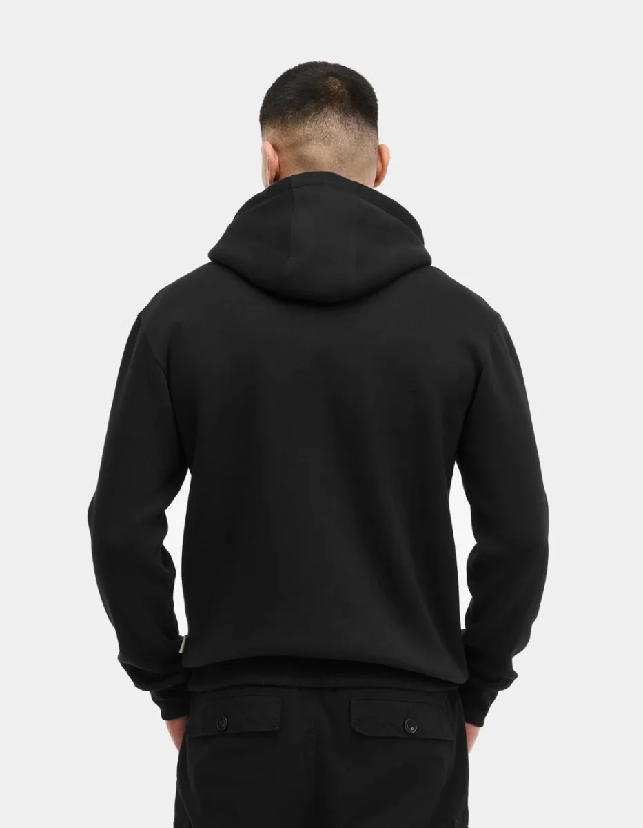Sudadera Capucha LONSDALE BICKINGTON - Black/White - Imagen 3