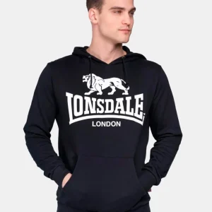 Sudadera Capucha LONSDALE GO SPORT 2 - Black