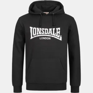 Sudadera Capucha LONSDALE WOLTERTON - Black/White