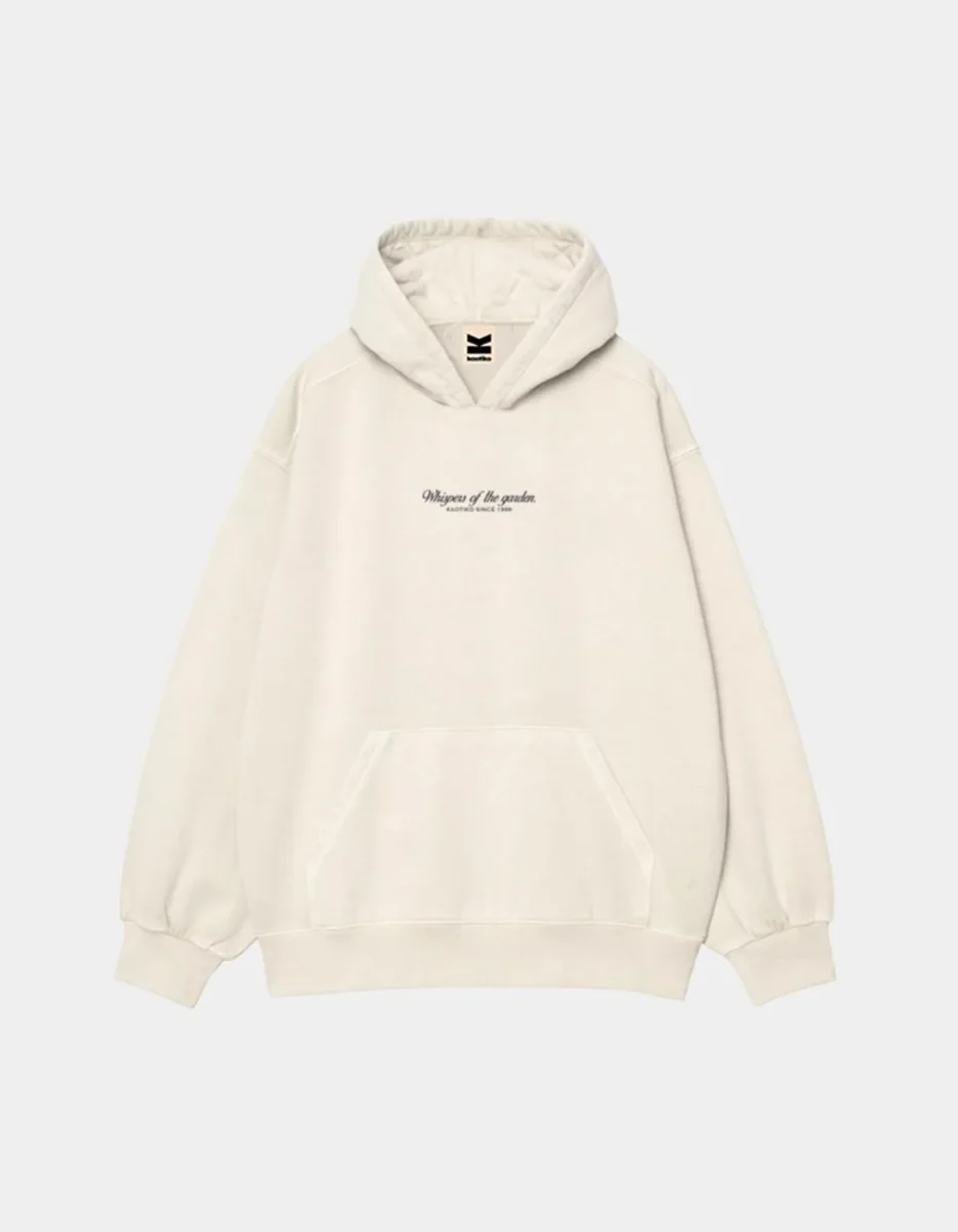 Sudadera Capucha OVERSIZE GARDEN - Ivory - Imagen 5