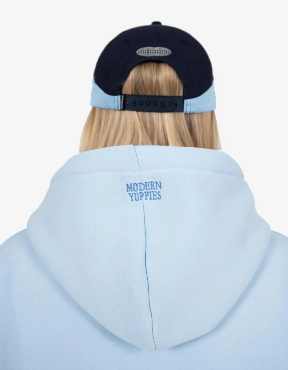 Sudadera Capucha PROHIBITED INTERNATIONAL - Light Blue - Imagen 6