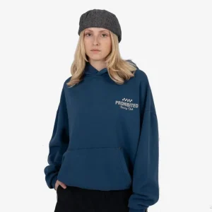 Sudadera Capucha PROHIBITED RACING CLUB - Blue