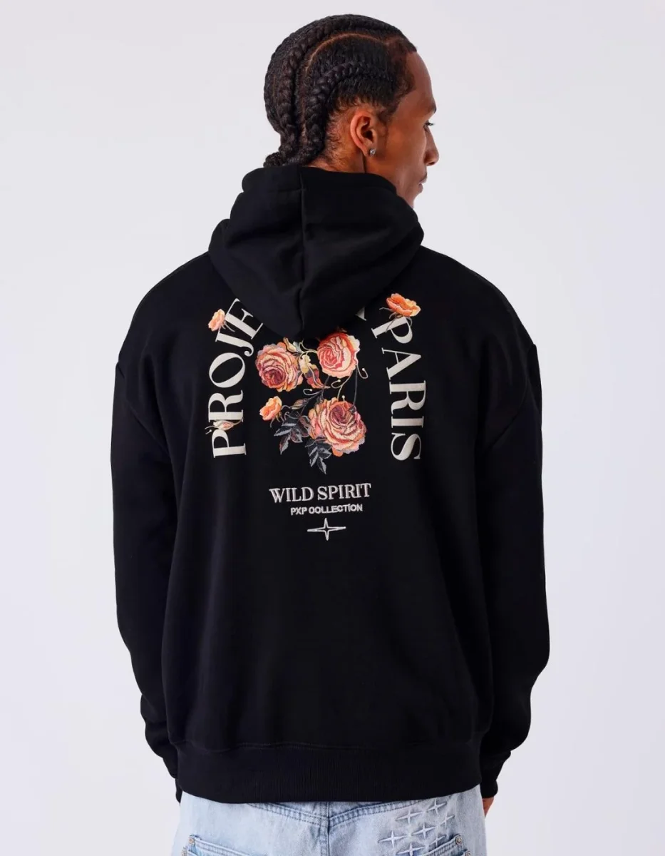 Sudadera Capucha PXP 2522175 - Negro - Imagen 3