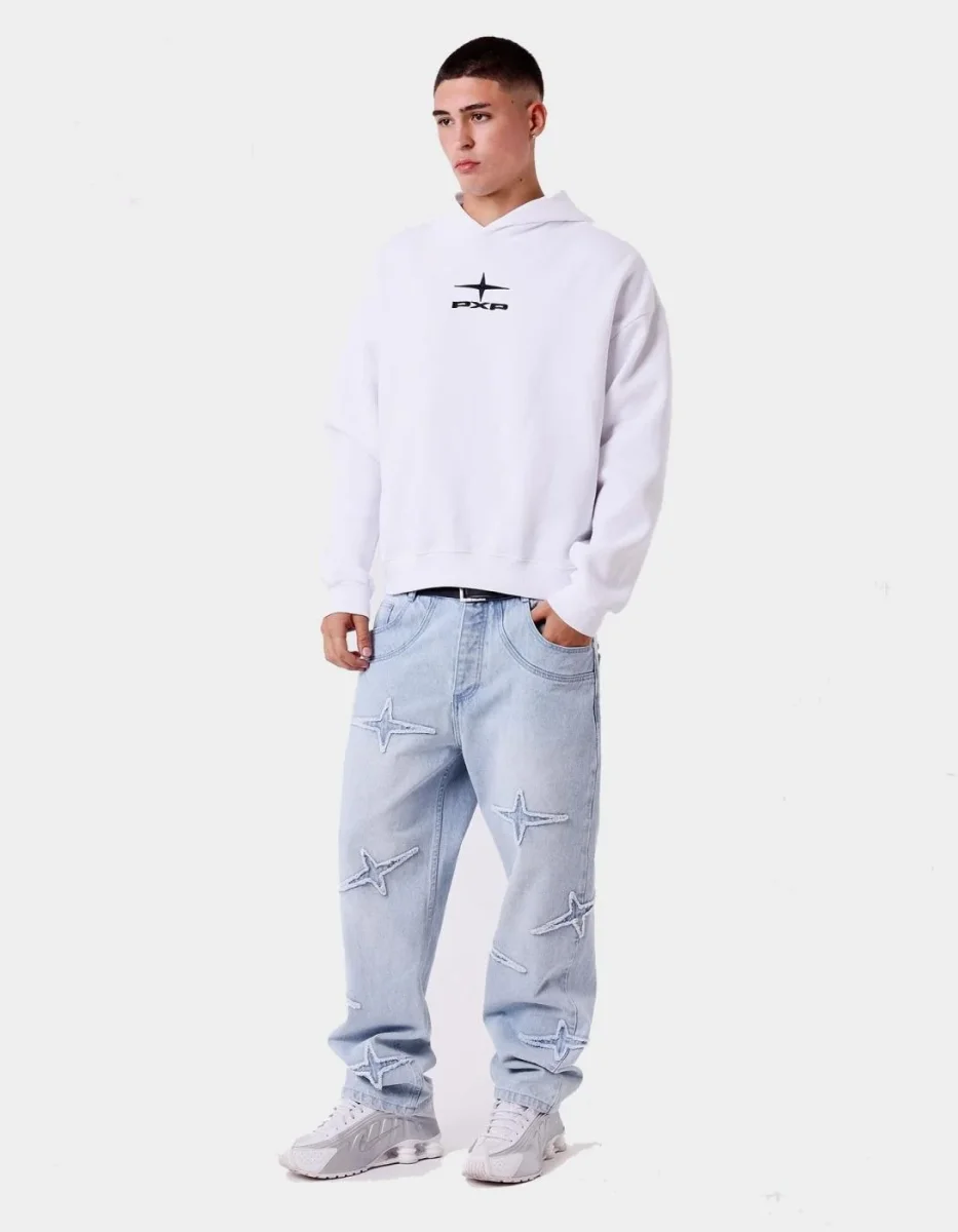 Sudadera Capucha PXP 2522181 - Blanco - Imagen 4
