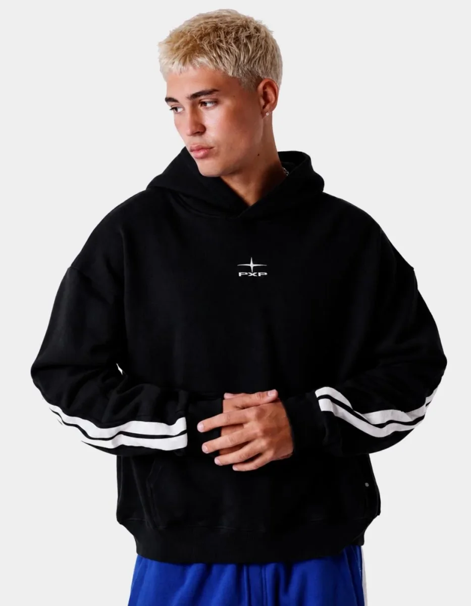 Sudadera Capucha PXP 2622106 - Negro - Imagen 2