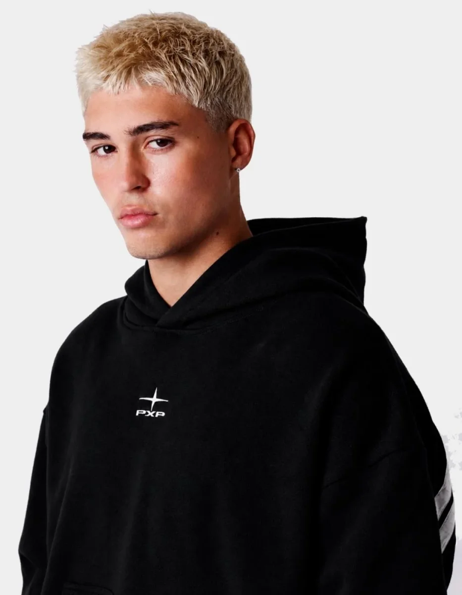 Sudadera Capucha PXP 2622106 - Negro - Imagen 4