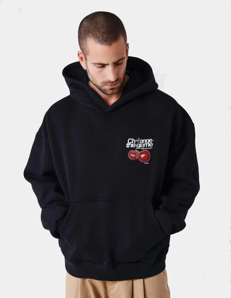 Sudadera Capucha PXP 2622341 - Negro - Imagen 3
