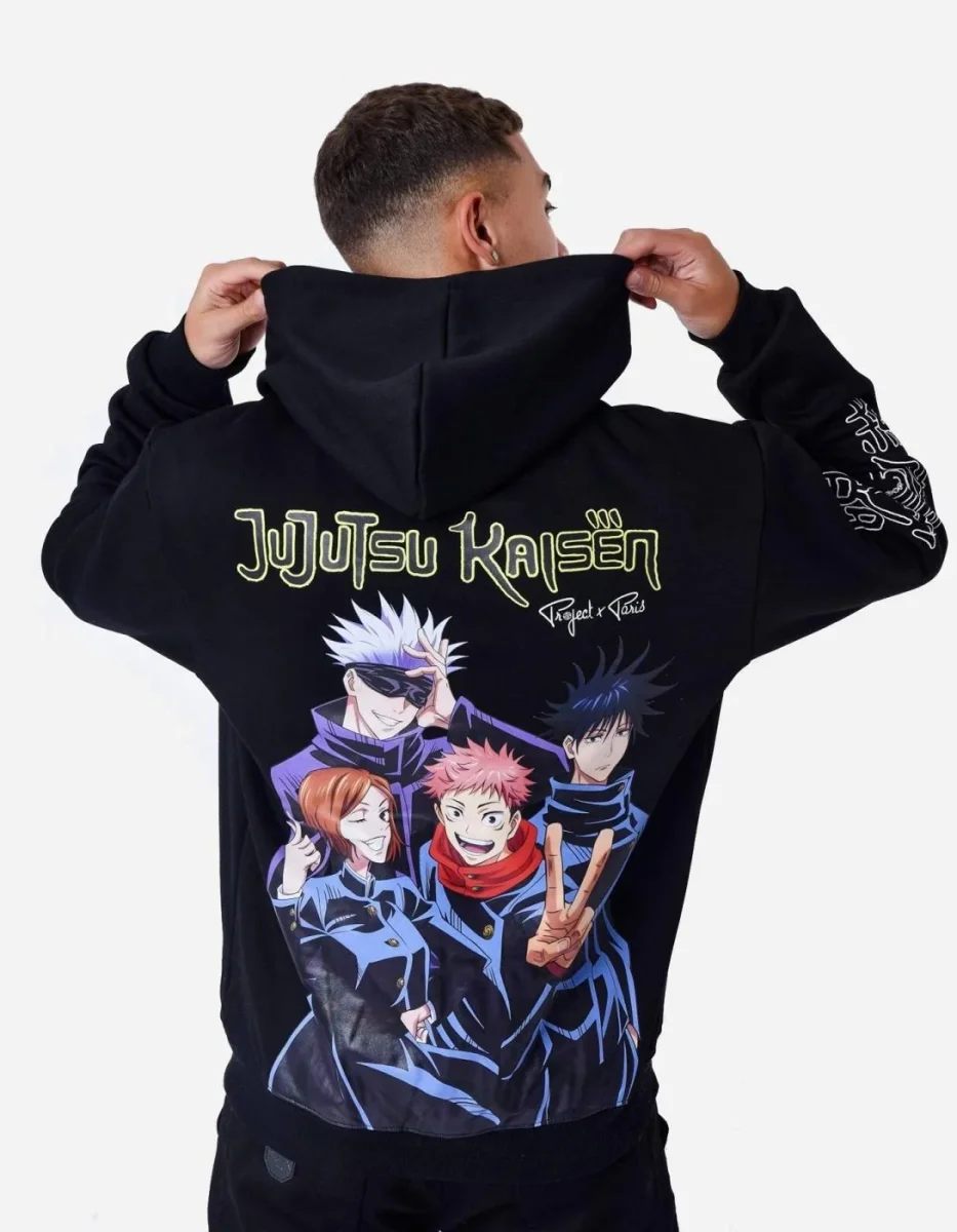 Sudadera Capucha PXP JK06 - Negro - Imagen 3