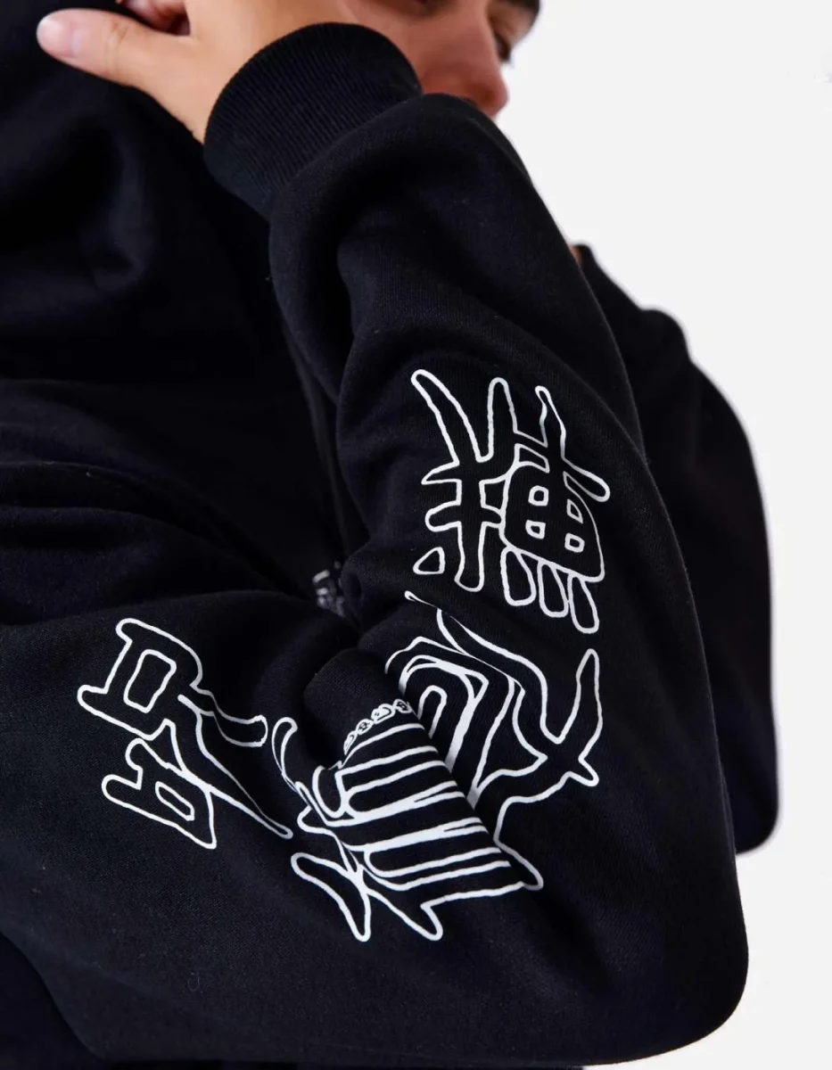 Sudadera Capucha PXP JK06 - Negro - Imagen 7