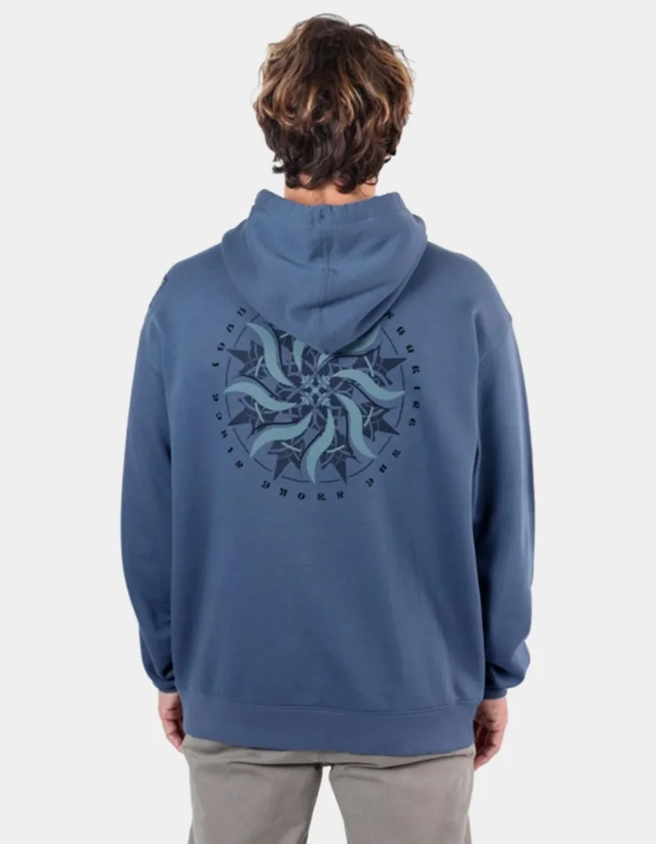 Sudadera Capucha SHURIKEN - Vintage Indigo - Imagen 2