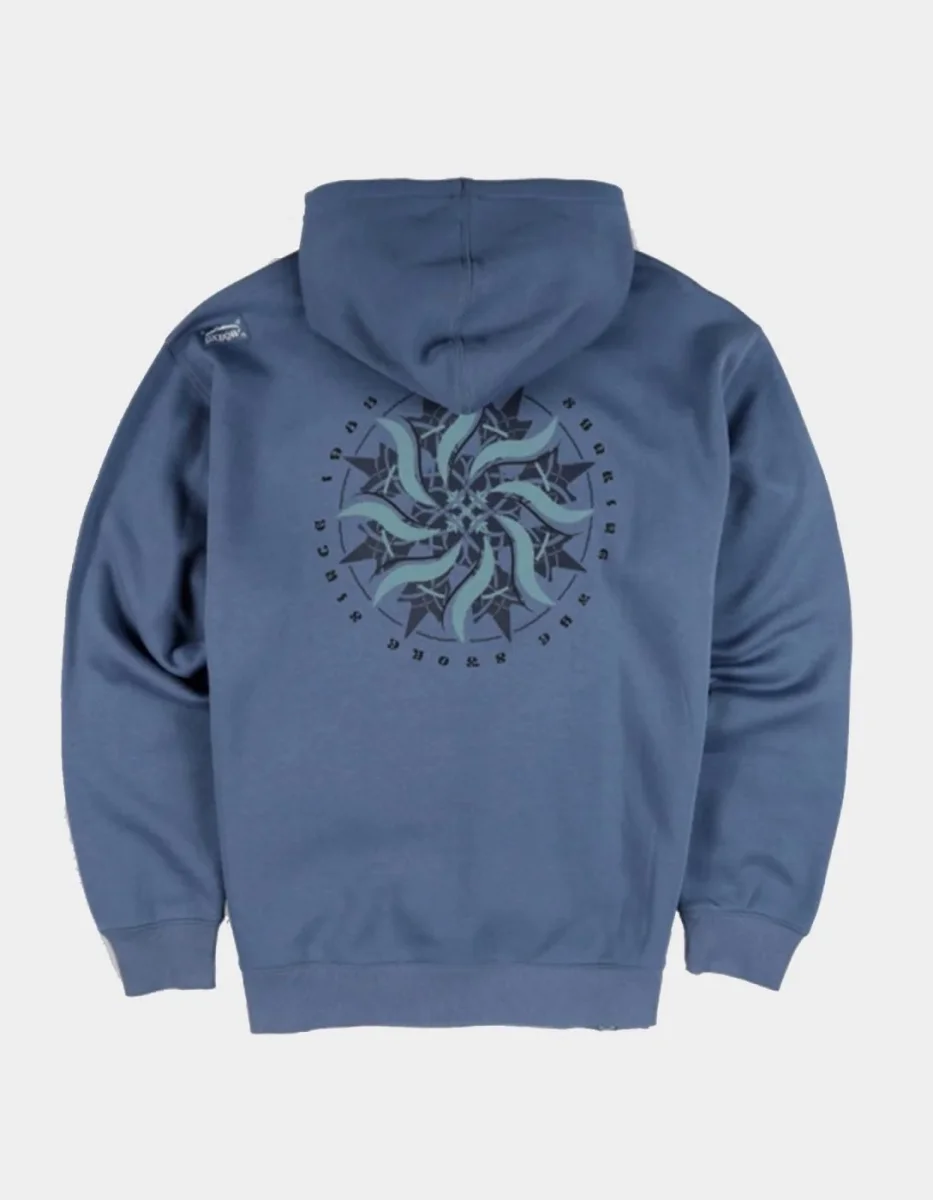 Sudadera Capucha SHURIKEN - Vintage Indigo - Imagen 6