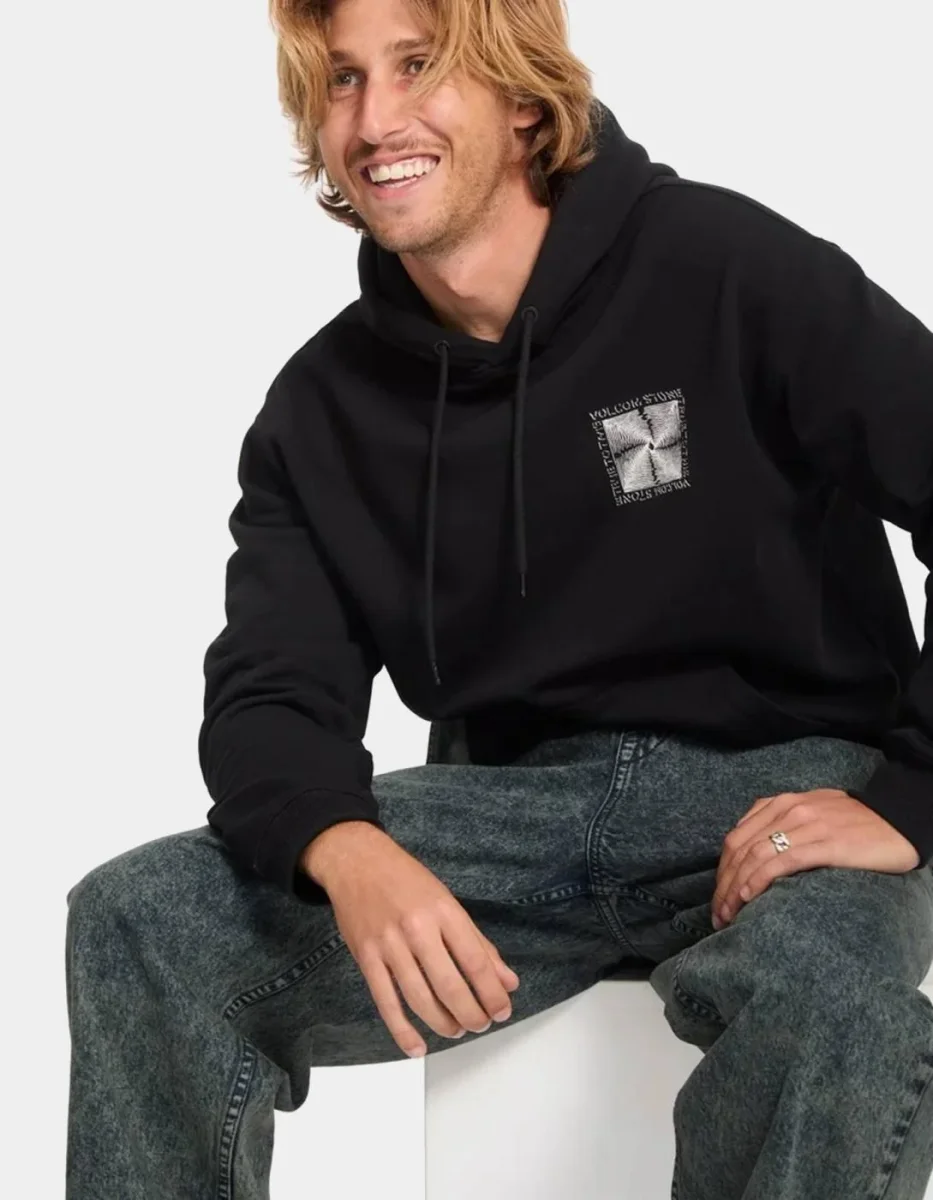 Sudadera Capucha WATANITE - Black - Imagen 5