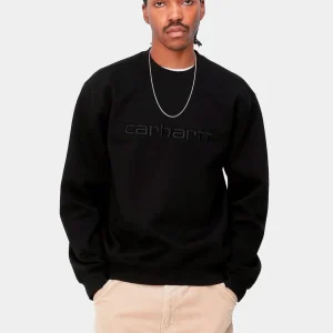 Sudadera Crew CARHARTT SWEAT - Black/Black