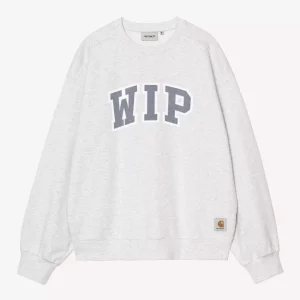 Sudadera Crew CARHARTT WIP III SWEAT- Ash Heather