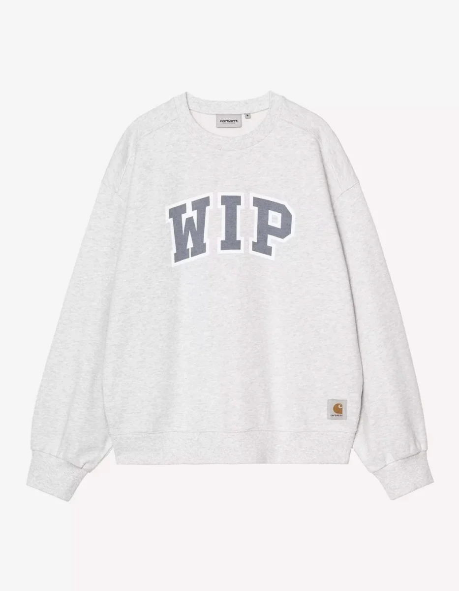 Sudadera Crew CARHARTT WIP III SWEAT- Ash Heather - Imagen 2