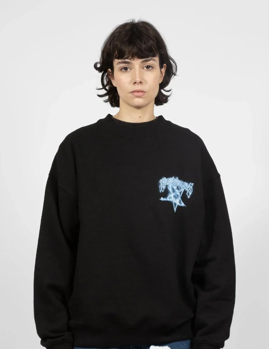 Sudadera Crew CONJURE - Black - Imagen 7
