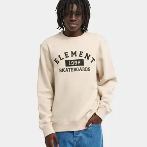 Sudadera Crew ELEMENT HOME TEAM - Oat Milk