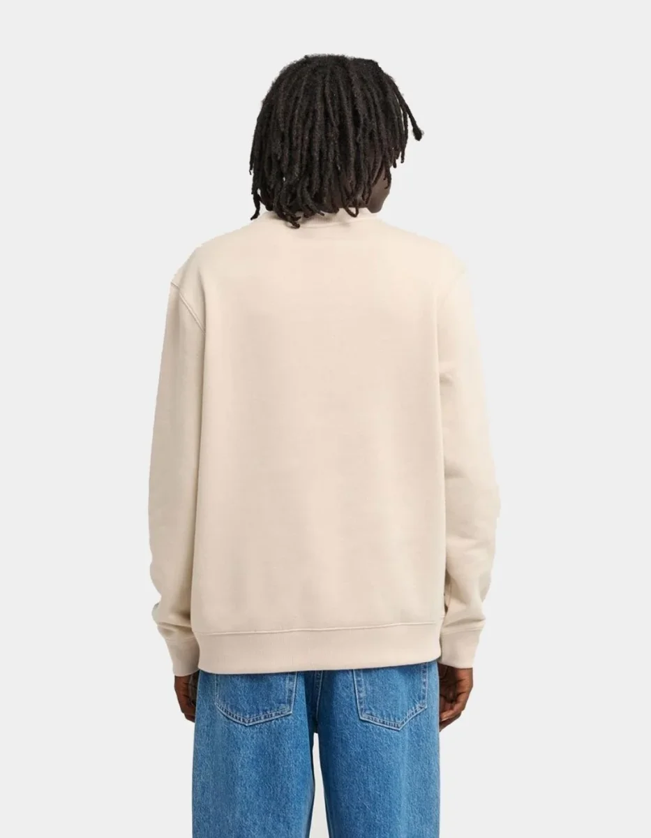 Sudadera Crew ELEMENT HOME TEAM - Oat Milk - Imagen 3