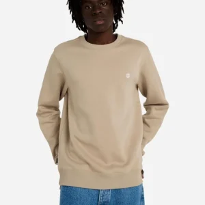 Sudadera Crew ELEMENT ICON EMBROIDERY - Aluminum