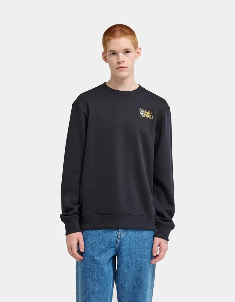 Sudadera Crew ELEMENT TIMBER VAN - Faded Black - Imagen 2