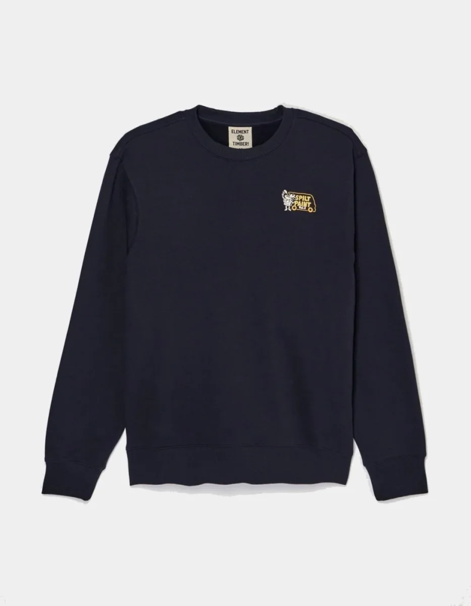 Sudadera Crew ELEMENT TIMBER VAN - Faded Black - Imagen 4